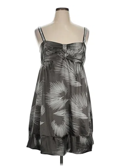 Pre-owned Bcbgmaxazria Casual Dress In Gray