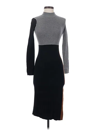 Pre-owned Bcbgmaxazria Casual Dress In Gray