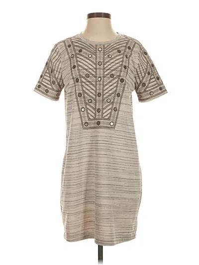 Pre-owned Bcbgmaxazria Casual Dress In Gray