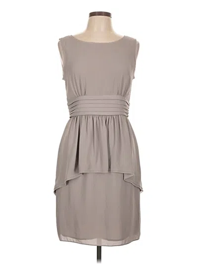 Pre-owned Bcbgmaxazria Casual Dress In Gray