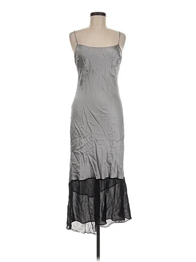 Pre-owned Bcbgmaxazria Casual Dress In Gray