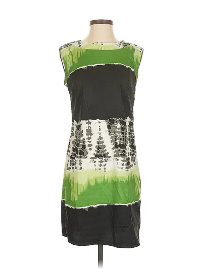 Pre-owned Bcbgmaxazria Casual Dress In Green