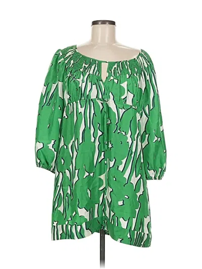 Pre-owned Bcbgmaxazria Casual Dress In Green