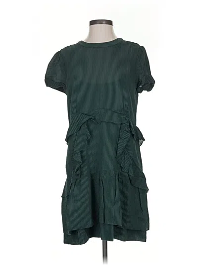 Pre-owned Bcbgmaxazria Casual Dress In Green