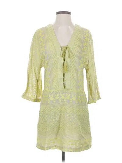 Pre-owned Bcbgmaxazria Casual Dress In Green