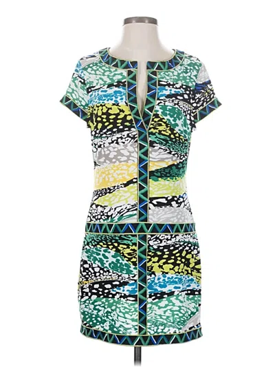 Pre-owned Bcbgmaxazria Casual Dress In Green