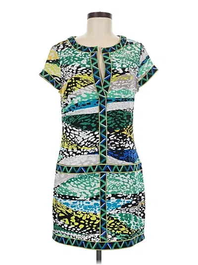 Pre-owned Bcbgmaxazria Casual Dress In Green