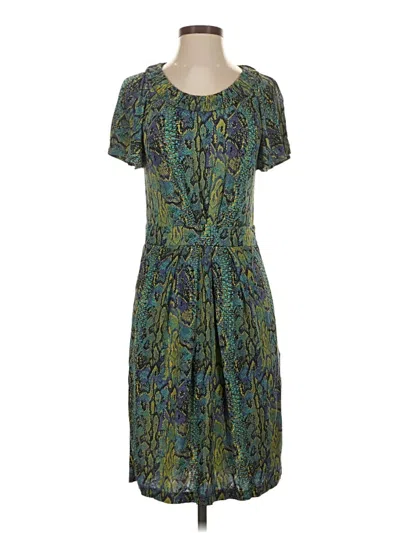 Pre-owned Bcbgmaxazria Casual Dress In Green