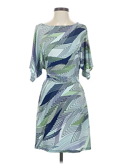 Pre-owned Bcbgmaxazria Casual Dress In Green