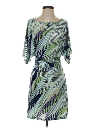 Pre-owned Bcbgmaxazria Casual Dress In Green