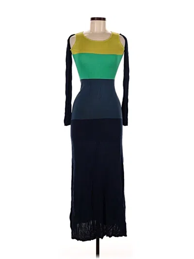 Pre-owned Bcbgmaxazria Casual Dress In Green