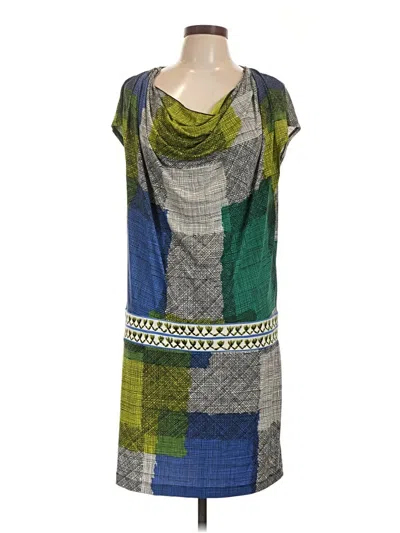 Pre-owned Bcbgmaxazria Casual Dress In Green
