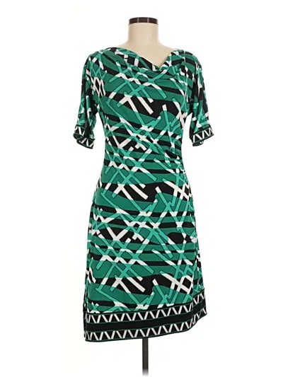 Pre-owned Bcbgmaxazria Casual Dress In Green
