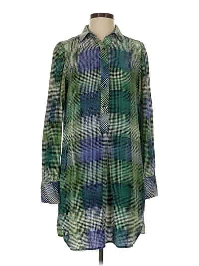 Pre-owned Bcbgmaxazria Casual Dress In Green