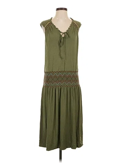 Pre-owned Bcbgmaxazria Casual Dress In Green