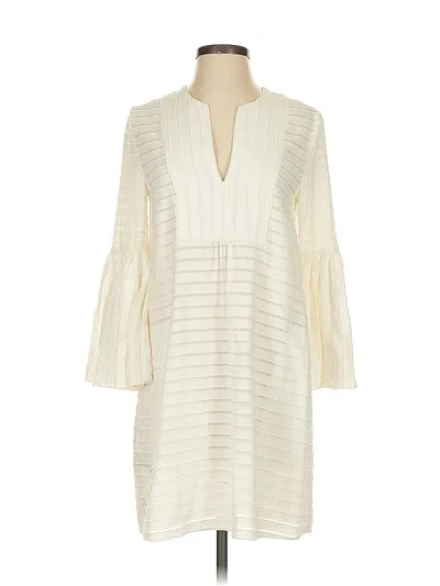 Pre-owned Bcbgmaxazria Casual Dress In Ivory