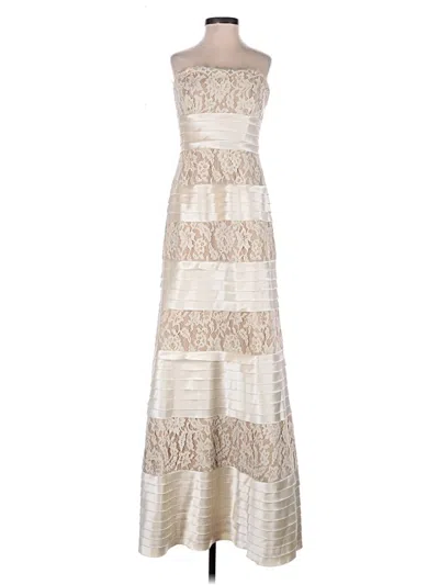 Pre-owned Bcbgmaxazria Casual Dress In Ivory
