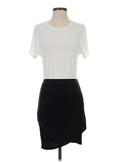 Pre-owned Bcbgmaxazria Casual Dress In Ivory