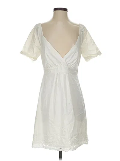 Pre-owned Bcbgmaxazria Casual Dress In Ivory