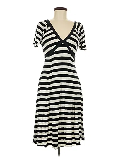 Pre-owned Bcbgmaxazria Casual Dress In Ivory