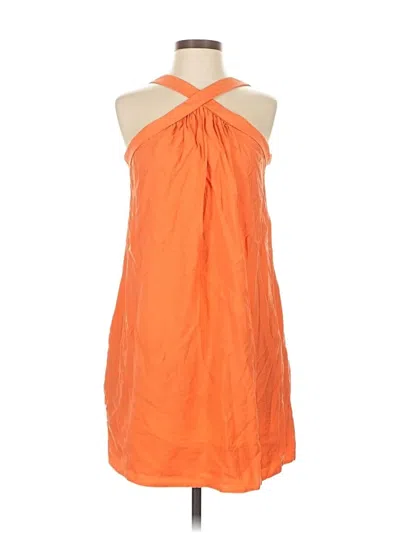 Pre-owned Bcbgmaxazria Casual Dress In Orange