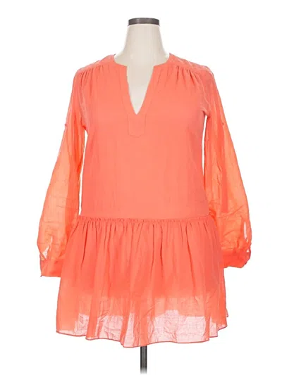 Pre-owned Bcbgmaxazria Casual Dress In Orange
