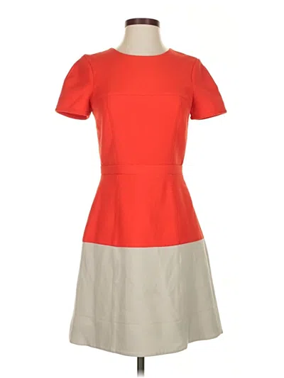 Pre-owned Bcbgmaxazria Casual Dress In Orange