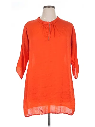 Pre-owned Bcbgmaxazria Casual Dress In Orange
