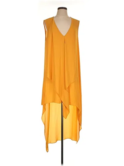 Pre-owned Bcbgmaxazria Casual Dress In Orange