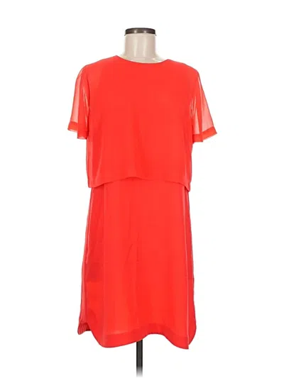 Pre-owned Bcbgmaxazria Casual Dress In Orange