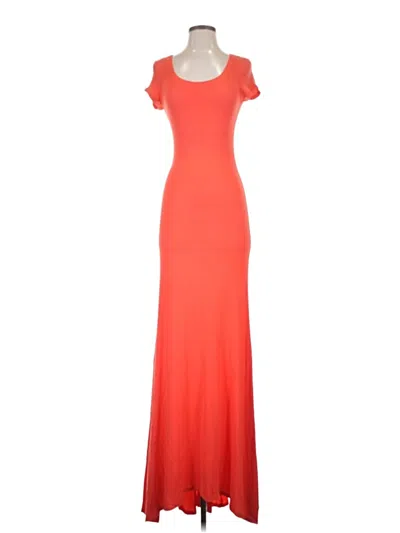 Pre-owned Bcbgmaxazria Casual Dress In Orange