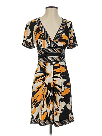 Pre-owned Bcbgmaxazria Casual Dress In Orange
