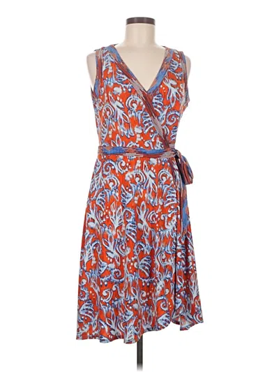 Pre-owned Bcbgmaxazria Casual Dress In Orange