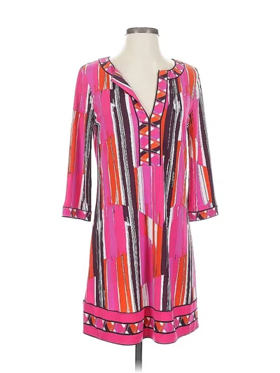 Pre-owned Bcbgmaxazria Casual Dress In Pink