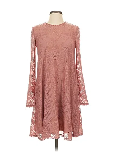 Pre-owned Bcbgmaxazria Casual Dress In Pink