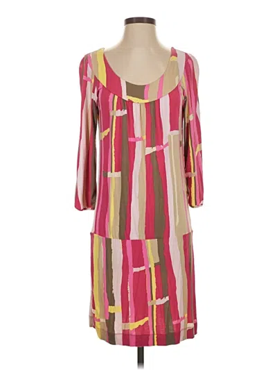 Pre-owned Bcbgmaxazria Casual Dress In Pink