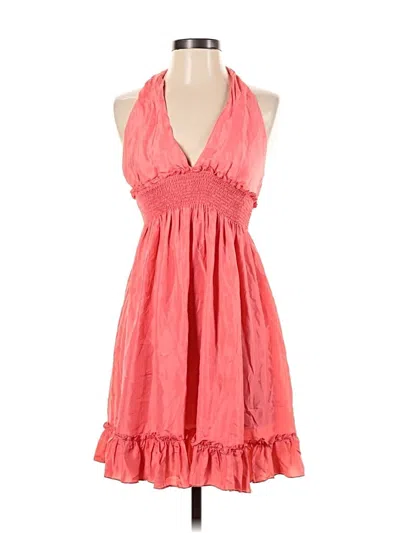 Pre-owned Bcbgmaxazria Casual Dress In Pink