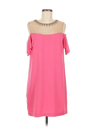Pre-owned Bcbgmaxazria Casual Dress In Pink