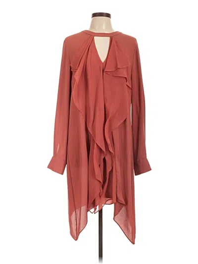 Pre-owned Bcbgmaxazria Casual Dress In Pink