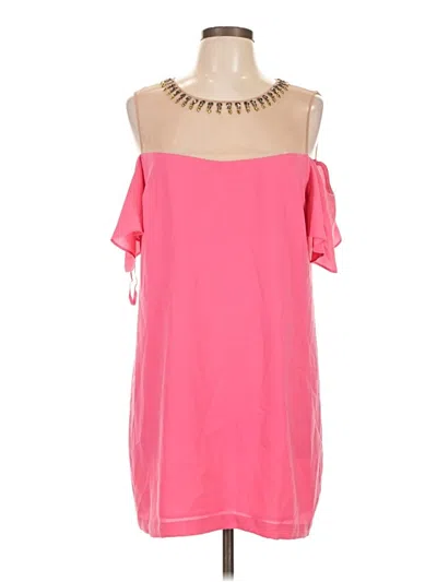 Pre-owned Bcbgmaxazria Casual Dress In Pink