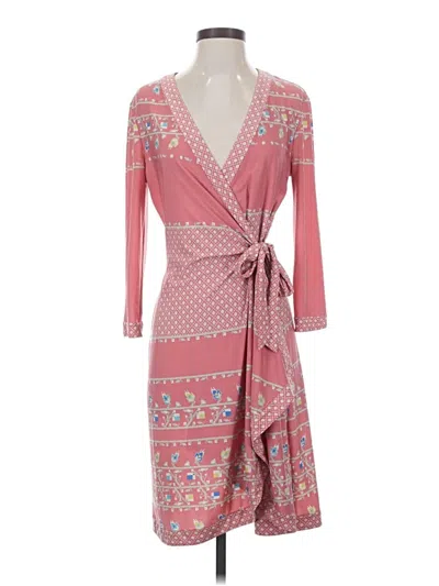 Pre-owned Bcbgmaxazria Casual Dress In Pink