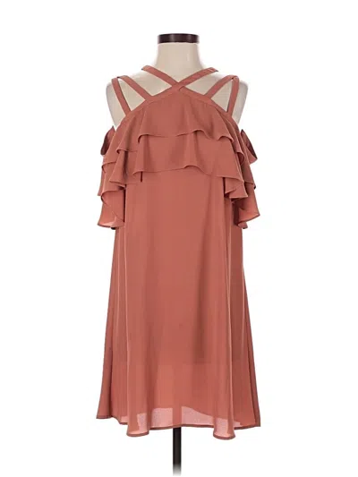 Pre-owned Bcbgmaxazria Casual Dress In Pink