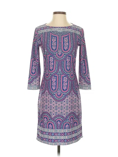 Pre-owned Bcbgmaxazria Casual Dress In Purple