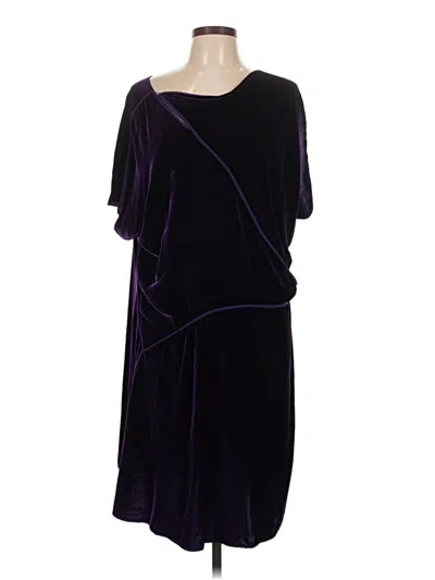 Pre-owned Bcbgmaxazria Casual Dress In Purple