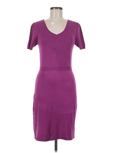 Pre-owned Bcbgmaxazria Casual Dress In Purple