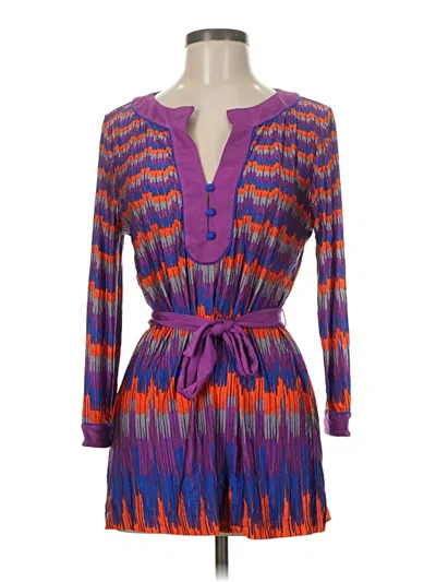 Pre-owned Bcbgmaxazria Casual Dress In Purple
