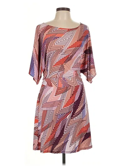Pre-owned Bcbgmaxazria Casual Dress In Purple