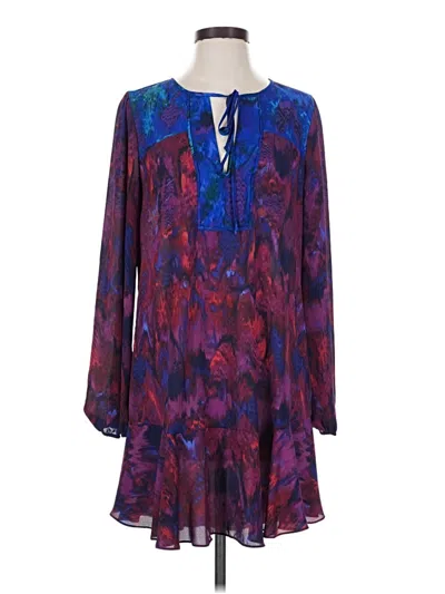 Pre-owned Bcbgmaxazria Casual Dress In Purple