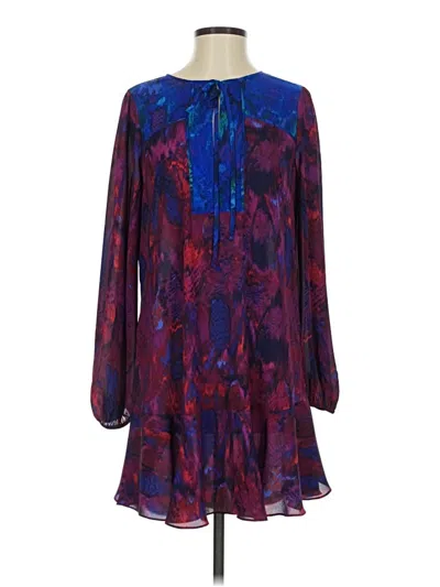Pre-owned Bcbgmaxazria Casual Dress In Purple