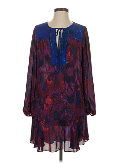 Pre-owned Bcbgmaxazria Casual Dress In Purple